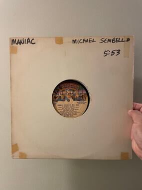 Michael Sembello - Maniac 12" vintage vinyl record disco 80s